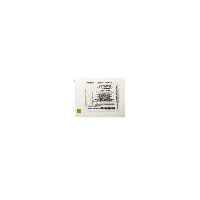Mercurius oti composto 60 capsule