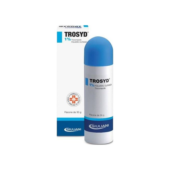 Trosyd  1% polvere cutanea flacone 30 g