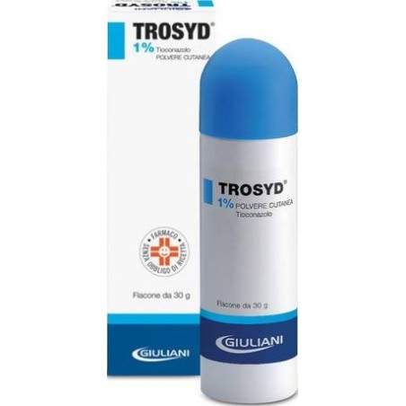 Trosyd 1% polvere cutanea flacone 30 g Trosyd 1% polvere cutanea flacone 30 g