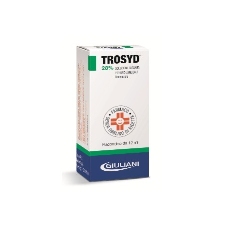 Trosyd  28% soluzione cutanea per uso ungueale flaconcino 12 ml
