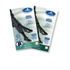 Calza uomo cotone 70 denari  media nero