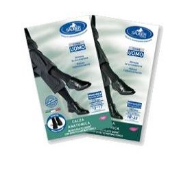 Sauber calza uomo q-skin 70 den colore  antracite taglia p