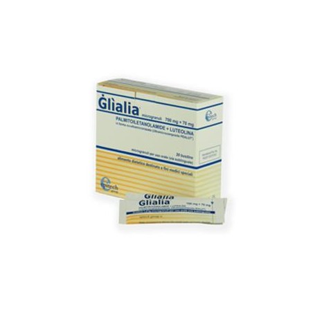 Glialia 700mg + 70mg microgranuli uso orale via sublinguale 20 bustine 1,27 g