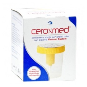 Ceroxmed contenitore urina vacuum system 1 pezzo