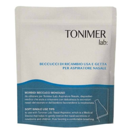 Tonimer lab 10 ricambi aspiratore nasale