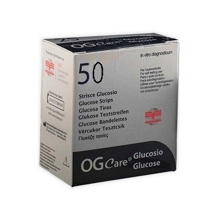Strisce misurazione glicemia ogcare 50 pezzi Strisce misurazione glicemia ogcare 50 pezzi