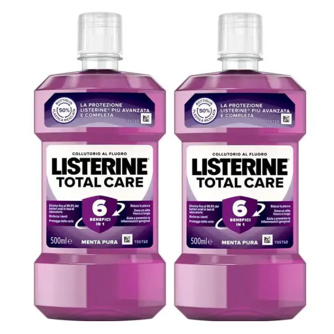 Listerine total care bundle 2 x 500 ml Listerine total care bundle 2 x 500 ml