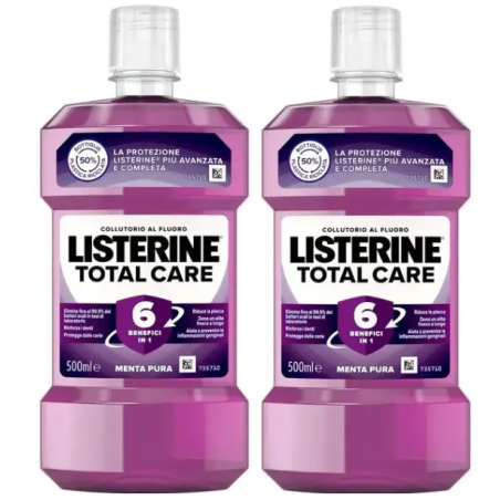 Listerine total care bundle 2 x 500 ml Listerine total care bundle 2 x 500 ml
