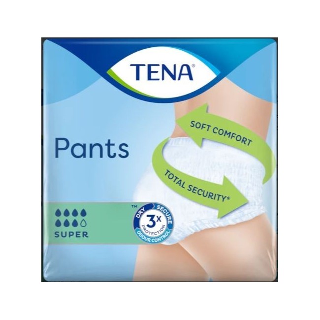 Pannolone per incontinenza tena pants super extralarge 12 pezzi Pannolone per incontinenza tena pants super extralarge 12 pezzi