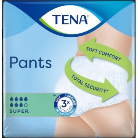 Pannolone per incontinenza tena pants super extralarge 12 pezzi
