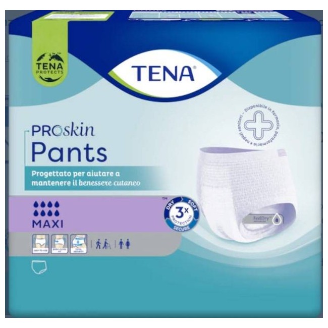 Pannolone per incontinenza tena pants maxi small 10 pezzi Pannolone per incontinenza tena pants maxi small 10 pezzi