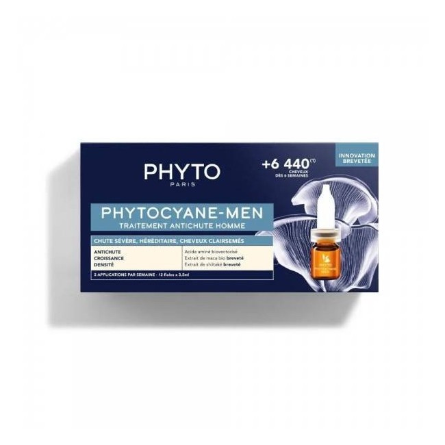 Phytocyane fiale uomo caduta severa 12 fiale da 5 ml