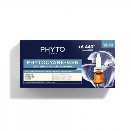 Phytocyane fiale uomo caduta severa 12 fiale da 5 ml