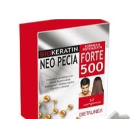 Biokeratin Neo Pecia Forte 500 Trattamento Anticaduta  Capelli Uomo&Donna 32 Compresse