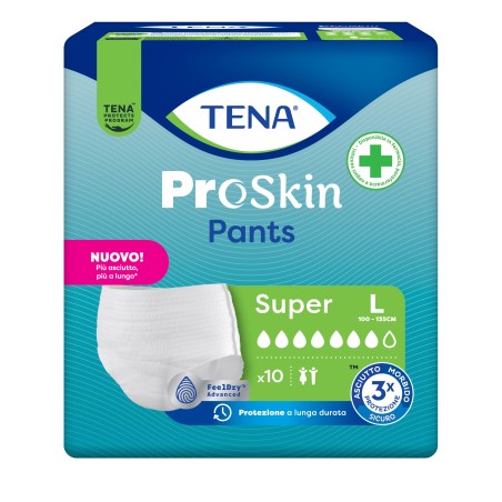 Pannolone a mutandina tena pants super l 10 pezzi Pannolone a mutandina tena pants super l 10 pezzi