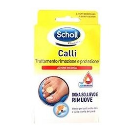 Cerotto Callifugo Trattamento Rimozione/Protezione Calli 4 cerotti Idrorepellenti + 4 Dischetti Callifughi