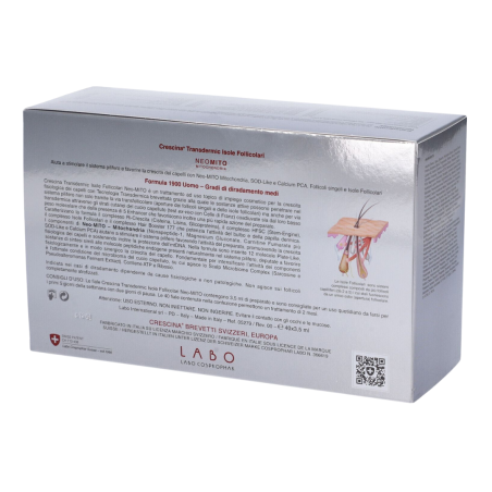 Crescina isole follicolari neo mito 1900 uomo 40 fiale 3,5 ml