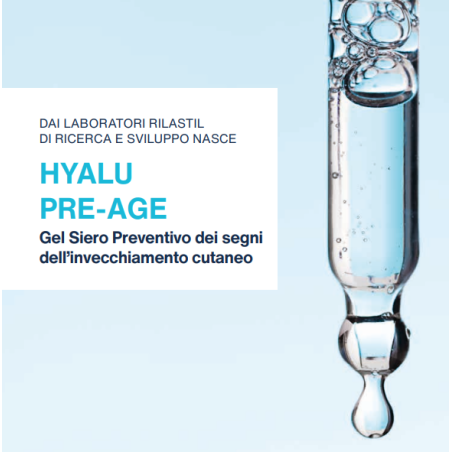 Rilastil Hyalu Pre-Age Siero Viso anti età idratante e protettivo Rilastil Hyalu Pre-Age Siero Viso anti età idratante e protettivo