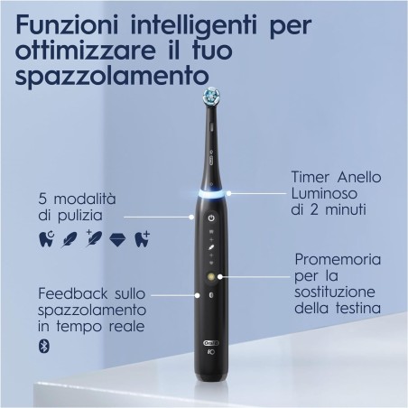Oral-b Power Spazzolino Elettrico Io5 S Black Oral-b Power Spazzolino Elettrico Io5 S Black