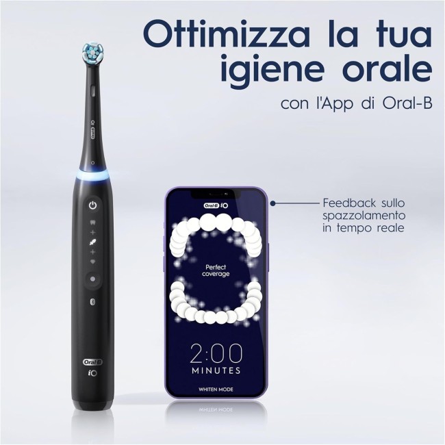 Oral-b Power Spazzolino Elettrico Io5 S Black Oral-b Power Spazzolino Elettrico Io5 S Black