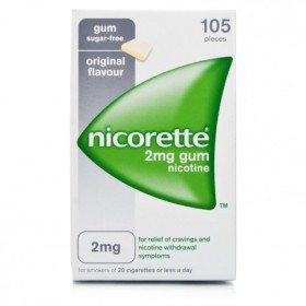 Nicorette  2 mg Gomme da Masticare Medicate 105 Gomme