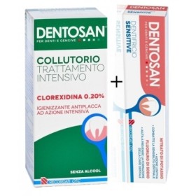 Dentosan collut 0,2% 200 ml + dentifricio sensitive 75 ml