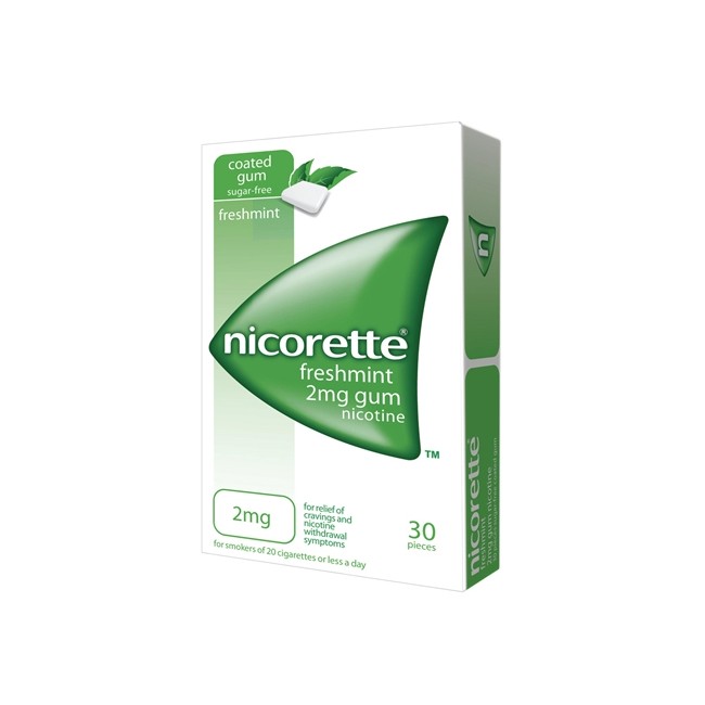 Nicorette  2 mg gomme da masticare medicate 30 gomme