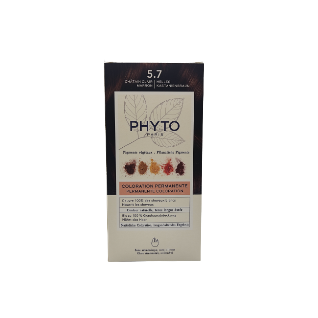 Color kit 5,7 castano chiaro tabacco 1 latte 50 ml + 1 crema 50 ml + 1 maschera 12 ml