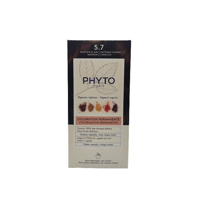 Color kit 5,7 castano chiaro tabacco 1 latte 50 ml + 1 crema 50 ml + 1 maschera 12 ml