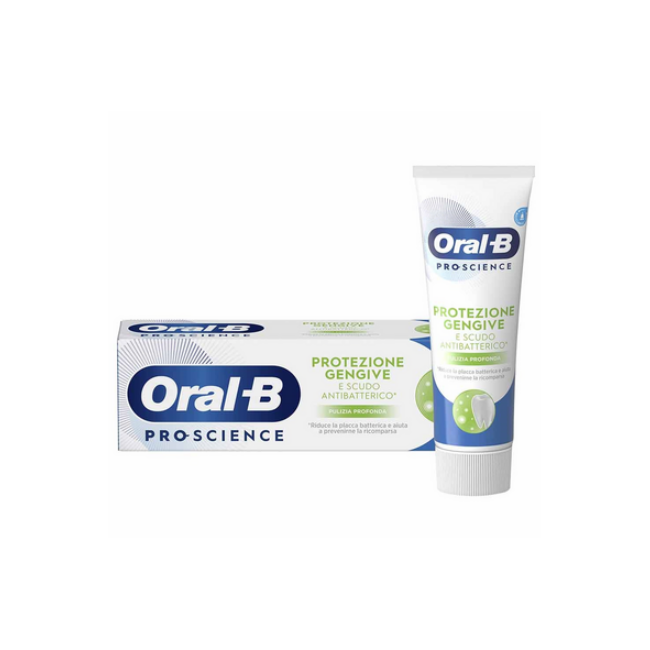 Oralb bacteria pulizia profonda 75 ml Oralb bacteria pulizia profonda 75 ml