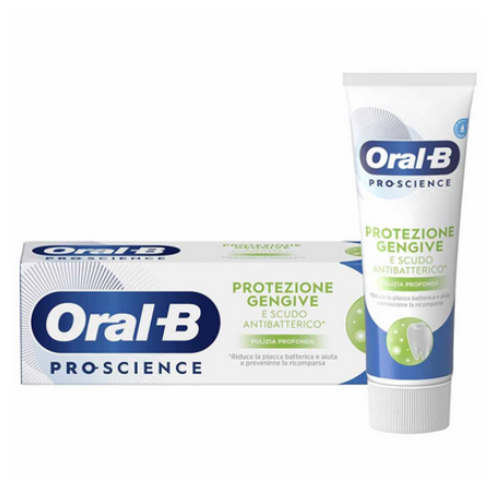 Oralb bacteria pulizia profonda 75 ml Oralb bacteria pulizia profonda 75 ml
