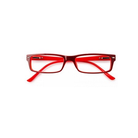 Twins platinum miami occhiale premontato rosso +1,50