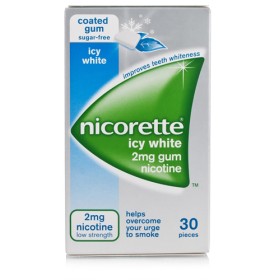 Nicorette 2 mg gomme da masticare medicate gusto menta forte 30 gomme