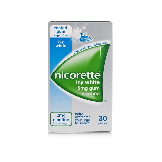 Nicorette  2 mg gomme da masticare medicate gusto menta forte 30 gomme