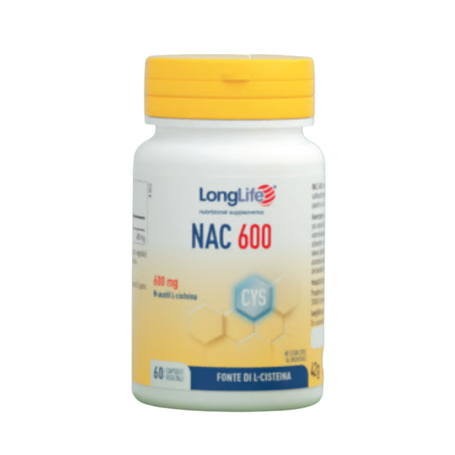 Longlife Nac 600mg 60 Capsule