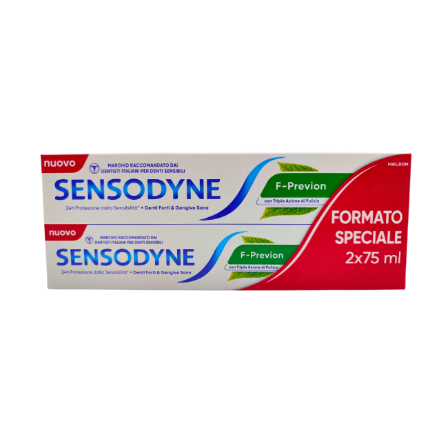 Sensodyne fresh mint tooth 2 pezzi da 75 ml Sensodyne fresh mint tooth 2 pezzi da 75 ml