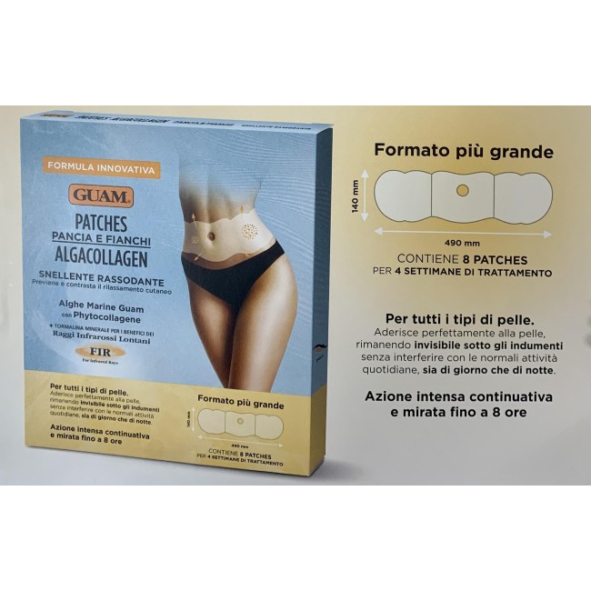 Guam algacollagen patches pancia e fianchi snellente rassodante fir