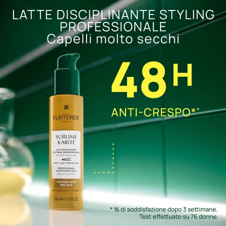 Sublime karite latte disciplinante styling professionale 100 ml
