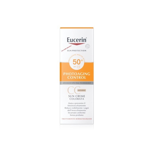 Eucerin sun cc cr fp50+nat
