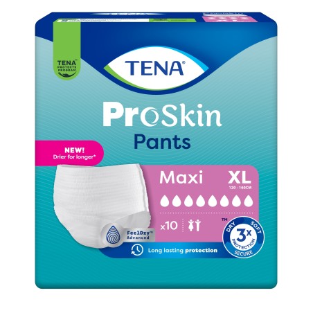 Pannolone a mutandina tena pants maxi xl 10 pezzi