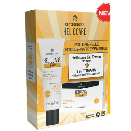 Heliocare 360 Gelcream 100+ 50 ml + Heliocare 360 plus 7 Capsule
