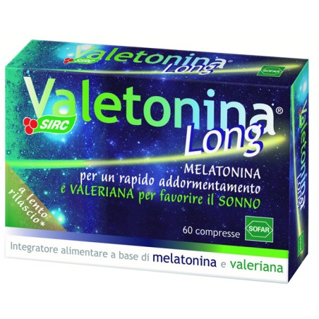 Valetonina Long 60 Compresse Astuccio 18 g Valetonina Long 60 Compresse Astuccio 18 g