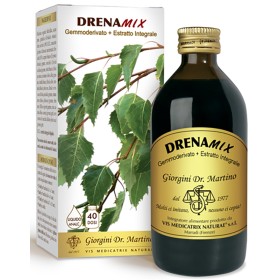Drenamix gemmoderivato + estratto integrale senza alcool 200 ml 40 dosi