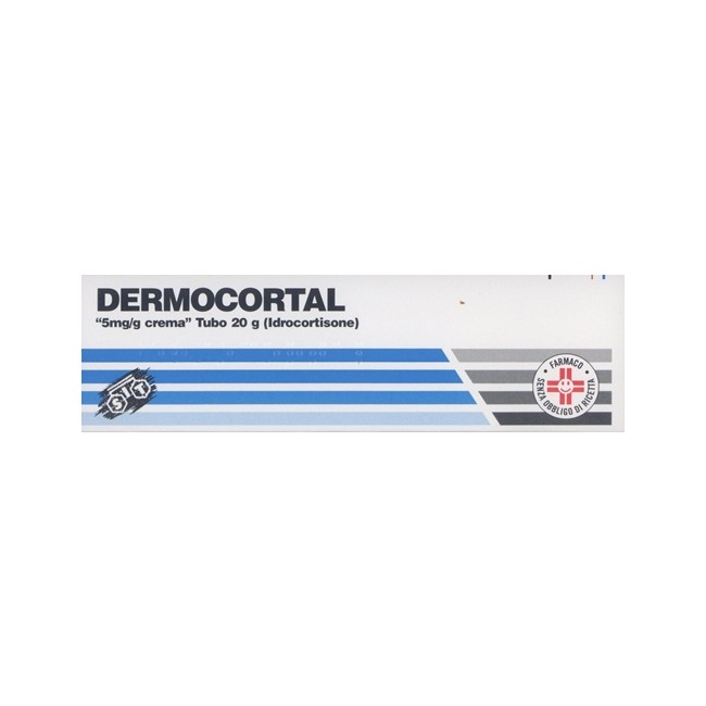 Dermocortal 5 mg/g Cortisonico per irritazioni, eritemi e punture 20 g