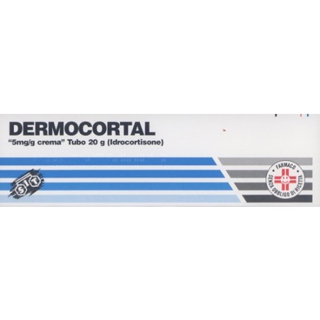Dermocortal 5 mg/g Cortisonico per irritazioni, eritemi e punture 20 g Dermocortal 5 mg/g Cortisonico per irritazioni, eritemi e punture 20 g
