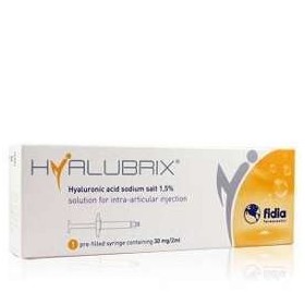 Fidia Farmaceutici Siringa Intra-articolare Hyalubrix Acido Ialuronico 1,5% 30 Mg 2 Ml No Eto