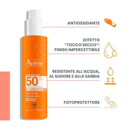 Avène Eau Thermale Spray Solare Spf50 200ml Avène Eau Thermale Spray Solare Spf50 200ml