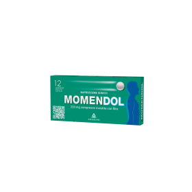 Momendol 220 mg compresse rivestite con film  220 mg compresse rivestitecon film 12 compresse rivestite