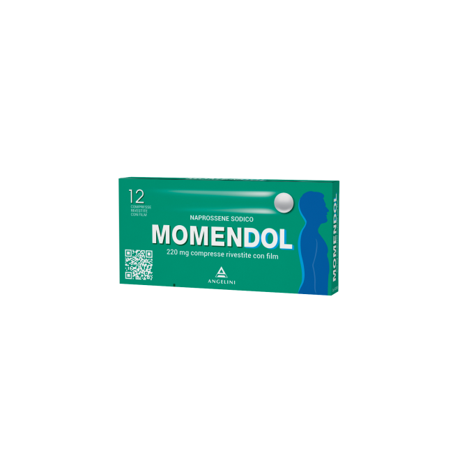 Momendol 220 mg compresse rivestite con film  220 mg compresse rivestitecon film 12 compresse rivestite