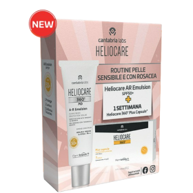 Heliocare 360° Ar Emulsione SPF50+ 50 ml con Campione 7 capsule Heliocare 360° Ar Emulsione SPF50+ 50 ml con Campione 7 capsule
